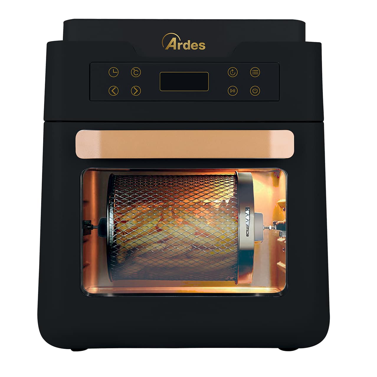 Friggitrice Ad Aria + Forno 25L, Capacità 25 L, 1700 W, per Pizza 30 Cm,  LED Di
