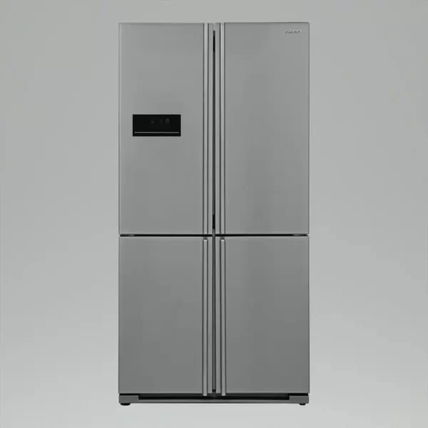 Frigorifero 4 porte Sharp inox 588 litri 91cm F SJ-FF560E0I