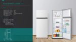 Frigo doppia porta Hisense Bianco F 205 Litri RT267D4AWF