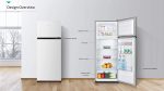 Frigo doppia porta Hisense Bianco F 205 Litri RT267D4AWF