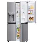 Frigo side by side  LG inox 601litri 91cm A++ fabbricatore ghiaccio GSJ960PZVZ