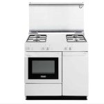 DE LONGHI SGW 854 N Cucina 86x50cm bianca Forno gas con portabombola