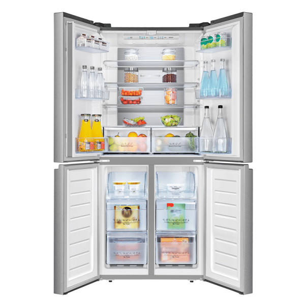 Frigo 4 porte Hisense vetro bianco 483 litri 80cm F RQ5P470SETE