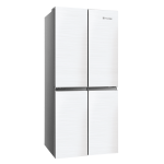 Frigo 4 porte Hisense vetro bianco 483 litri 80cm F RQ5P470SETE