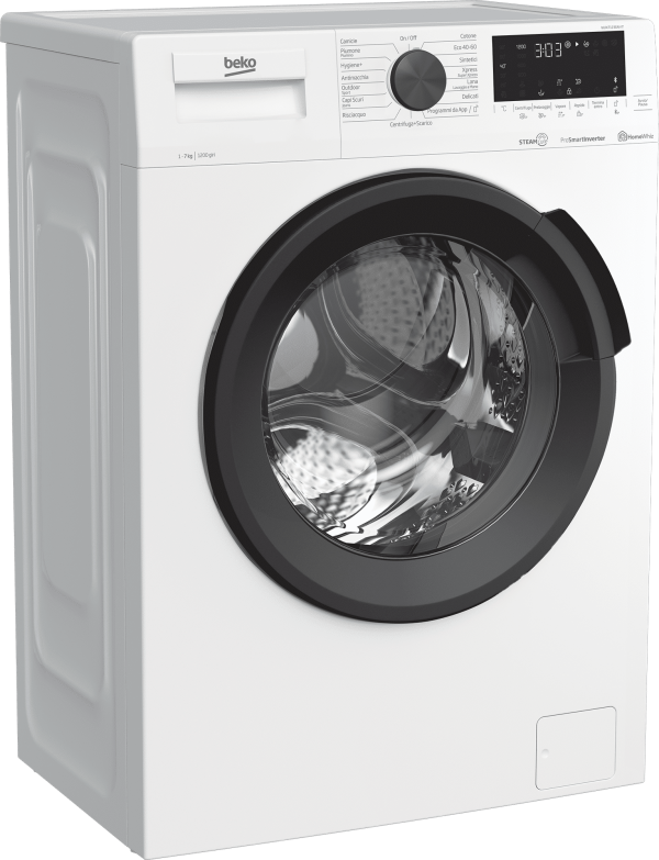 Lavatrice a vapore Beko 7KG 49cm 1200giri D WUX71236AI-IT