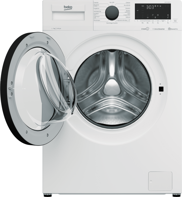 Lavatrice a vapore Beko 7KG 49cm 1200giri D WUX71236AI-IT