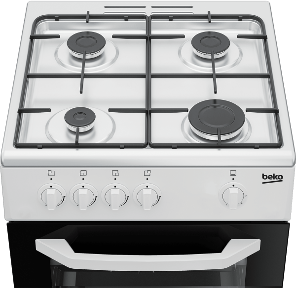 BEKO CSG 42001 FW Cucina 50x50cm Bianca forno a gas