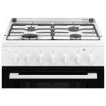 ELECTROLUX LKK600000W Cucina 60x60cm forno elettrico A bianco