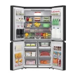 Frigo Hisense 4 porte Inox 579lt 91cm classe F RQ758N4SWF1