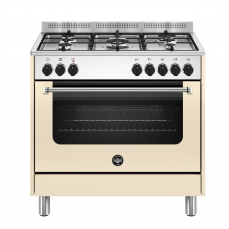 LA GERMANIA AMN965GCRV Cucina 90x60cm crema forno a gas ventilato