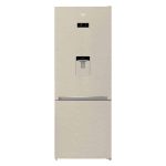 RCNE560E40DBN BEKO Frigo combinato 70cm E sabbia 192cm