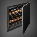 Cantina vini da incasso Smeg Nero 45 cm F CVI621NR3