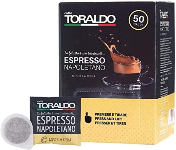 Caffè Toraldo Dek 50 cialde