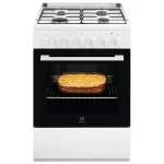 ELECTROLUX LKK600000W Cucina 60x60cm forno elettrico A bianco