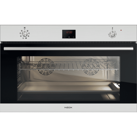 NEOX FM90SE08P4N Forno ad incasso 90cm Steel Line Acciaio A 120litri