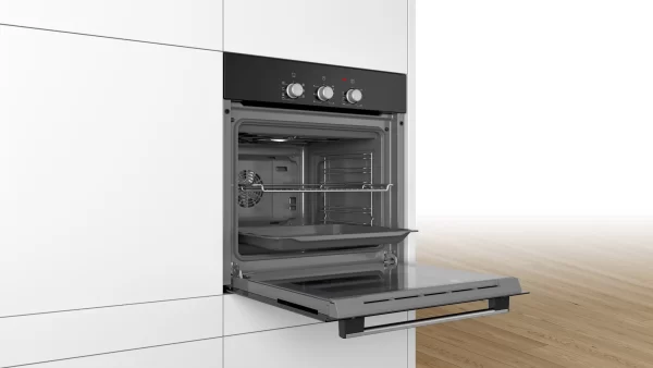 HBF011BA0 Bosch Forno da Incasso  Serie 2 66 lt Nero A