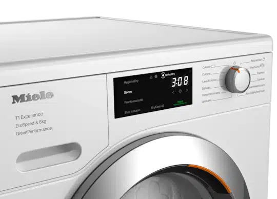 Miele TEF 765 WP EcoSpeed&8kg Asciugatrice a pompa di calore A+++