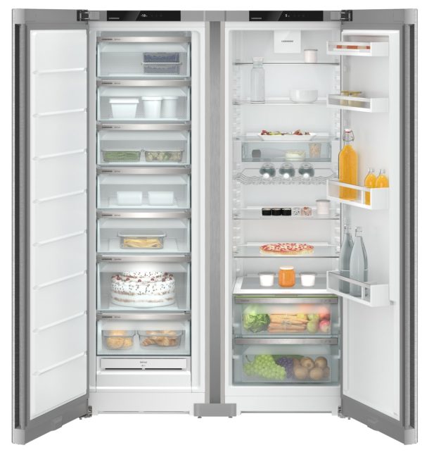 Frigo Liebherr Side by Side Silver 676lt 120cm E XRFsd5220 Plus