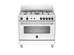 LA GERMANIA AMN965GBV Cucina 90x60cm Bianco forno a gas ventilato