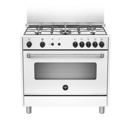 LA GERMANIA AMN965GBV Cucina 90x60cm Bianco forno a gas ventilato