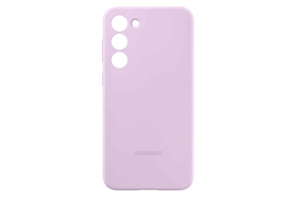 SILICONE CASE LILAC S23+