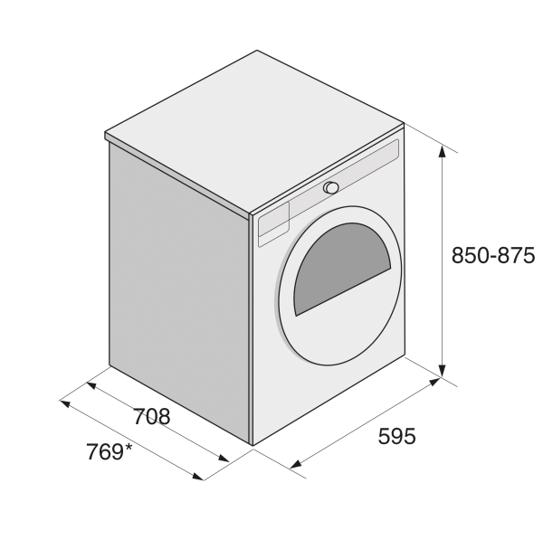 ASKO T611HX W Asciugatrice a vapore 11kg A++