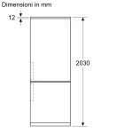 Bosch KGN497ICT Serie 4 Frigorifero combinato 70 cm Acciaio spazzolato anti-impronta