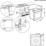 Electrolux EOF4P46X Forno Incasso 72 litri A